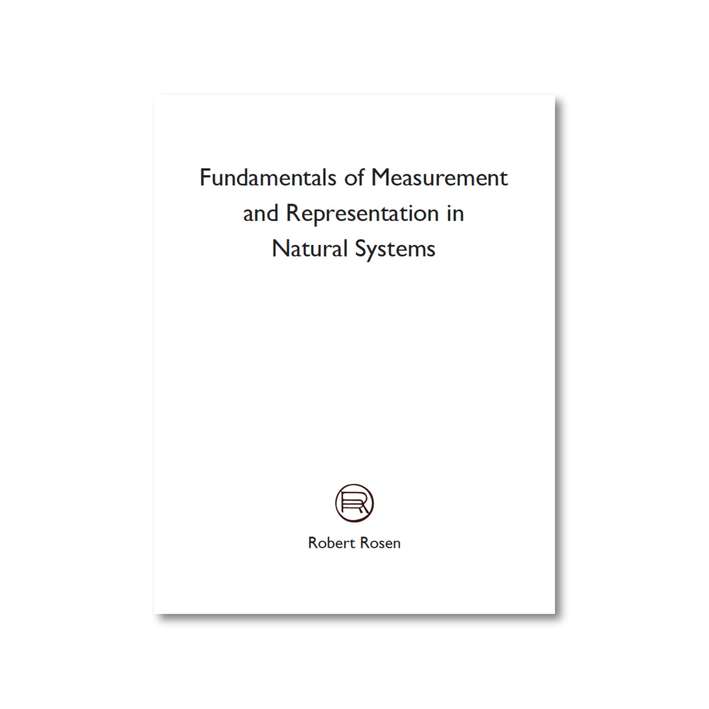 Fundamentals of Measurement in Natural Systems